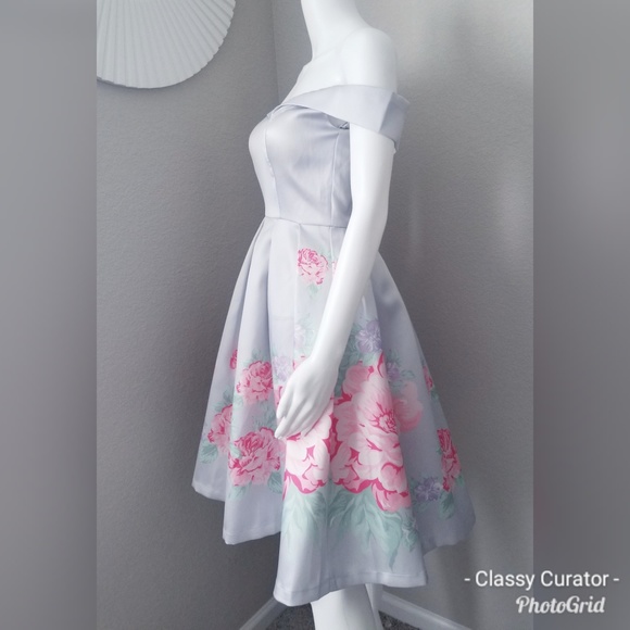 NWT off shoulder floral dress - Picture 3 of 5